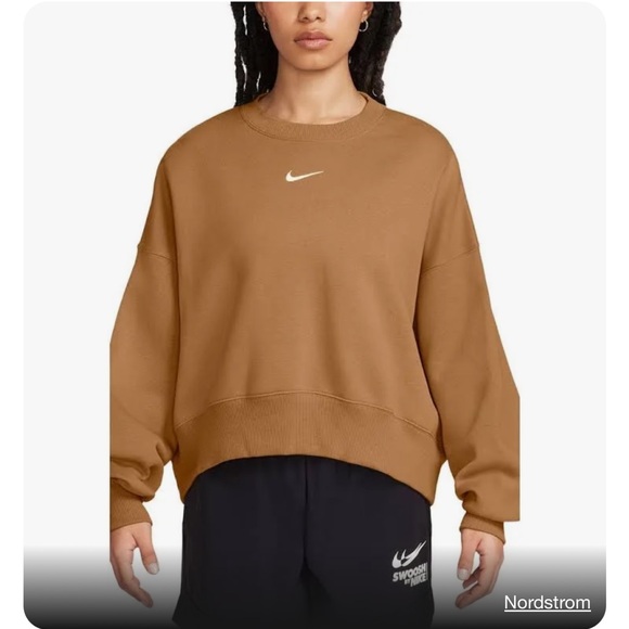 Light brown Nike Phoenix sweatshirt - Picture 9 of 10